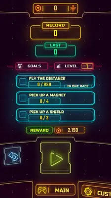 Neon Flytron android App screenshot 4